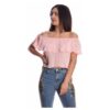 roz poudra powder baby pink strapless cropped top mplouza kalokairini alcott made in italy spring summer 2020