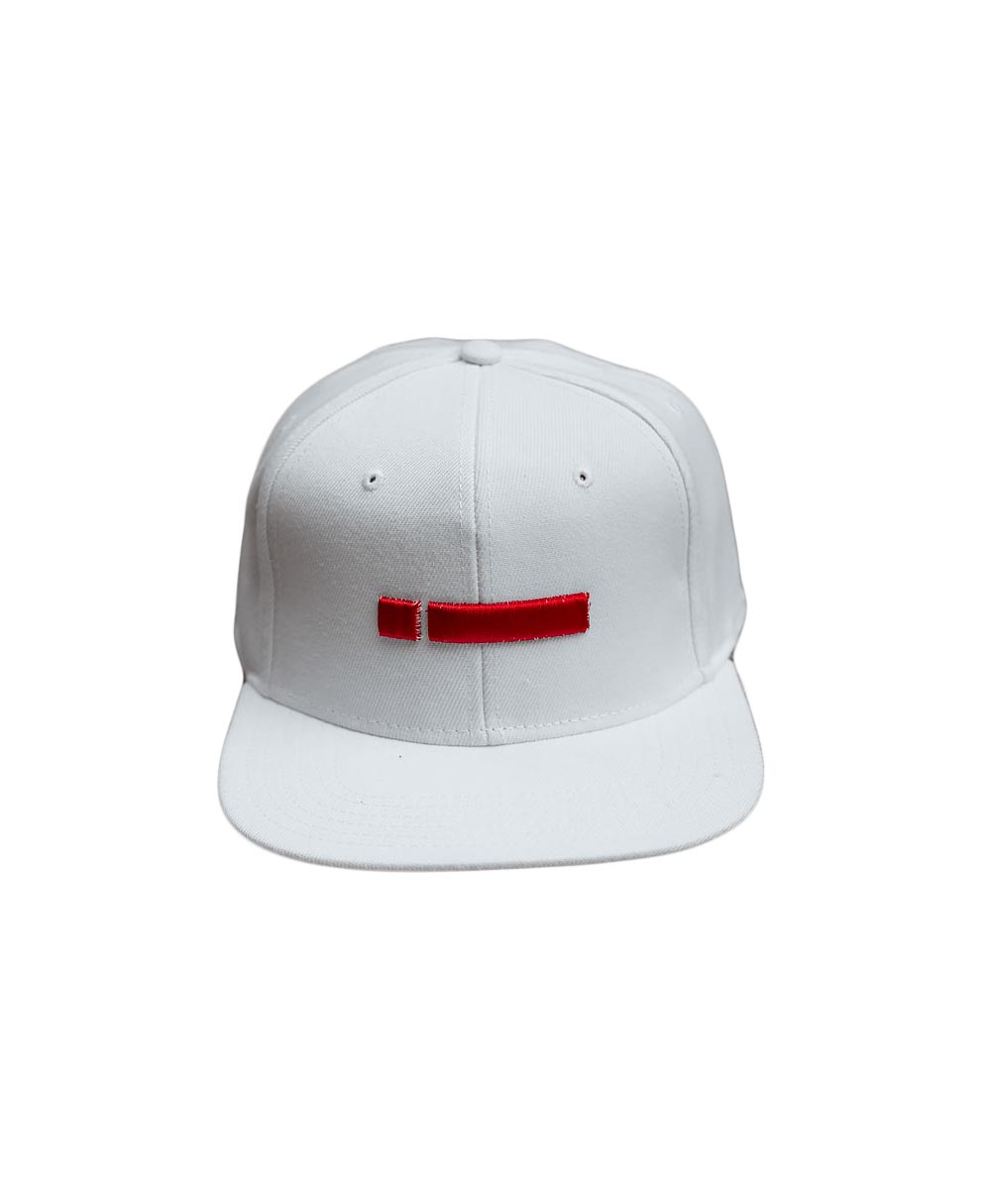 leuko white snapback hat kapelo me geiso kai kokkino red kenthmeno logo logotupo iclothins spring summer