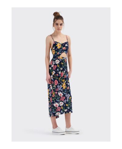 maxi floral italian dress made in italy spring summer 2020 flower power