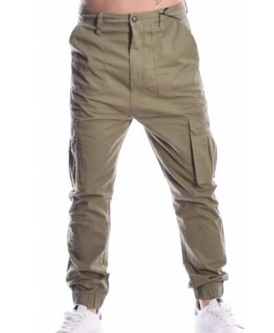 chaki xaki jogger baggy cargo pants made in italy summer 2021