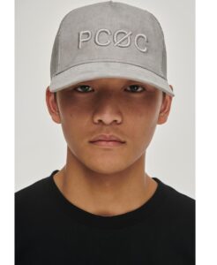gkrei grey kapelo unisex hat dixtu me kenthmeno logo p/coc spring summer 2022