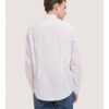 leuko white slim fit antriko poukamiso white shirt with mao korean collar 2022 spring summer