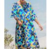 oversized floral emprime minti midi dress desiree high summer 2022 collection