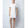 leuko white tweed mini dress fthinopwro xeimwnas 2022 - 2023 by desiree fashion