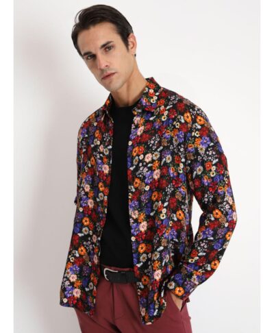 multicolour antiko floral emprime poukamiso italian shirt me poluxrwma louloudia imperial fashion fall winter 2022 2023