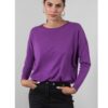 purple mwb nimatini plekti mplouza pullover cento fashion 2023